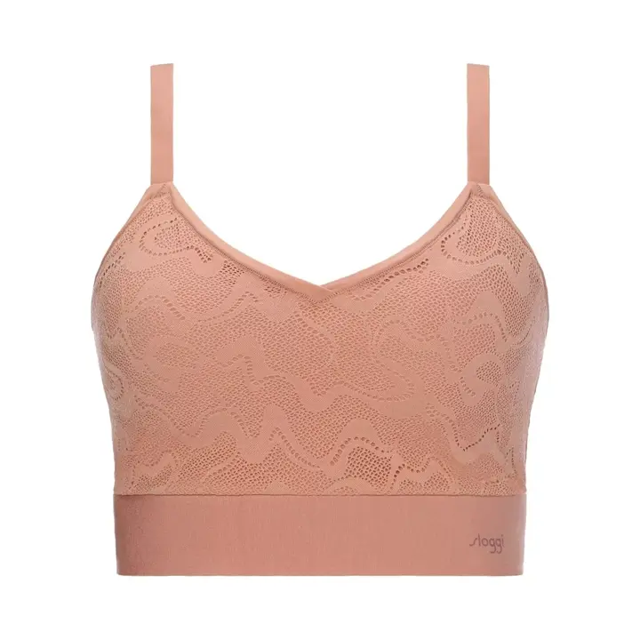 スロギー ゴー オールラウンド レース カップ付きハーフトップ ラージ, オレンジ, product image number 0