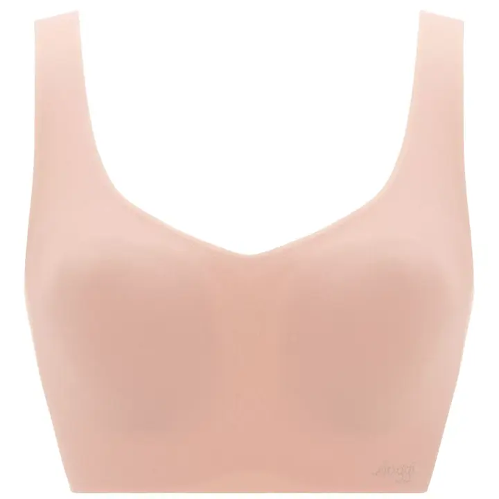 スロギー ゼロフィール(R) 綿混 ハーフトップ, ピンク, product image number 0