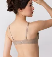 フロラーレ リュクス5014 ブラジャー(パッドなし), ブラウン, model image number 0