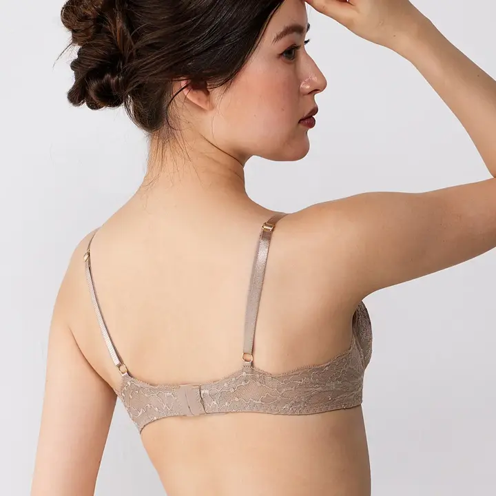 フロラーレ リュクス5014 ブラジャー(パッドなし), ブラウン, model image number 0