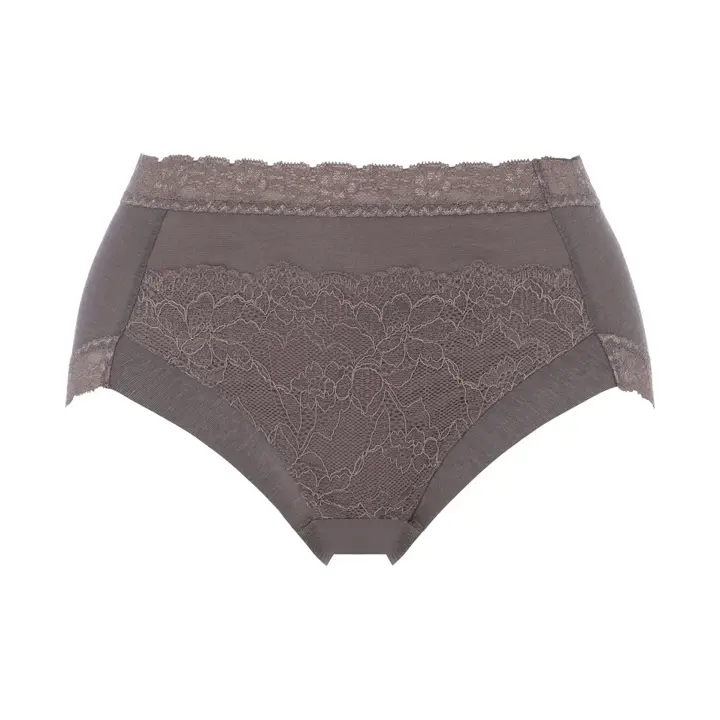 【SALE】恋するブラ612 はきこみ深めショーツ, ブラウン, product image number 0
