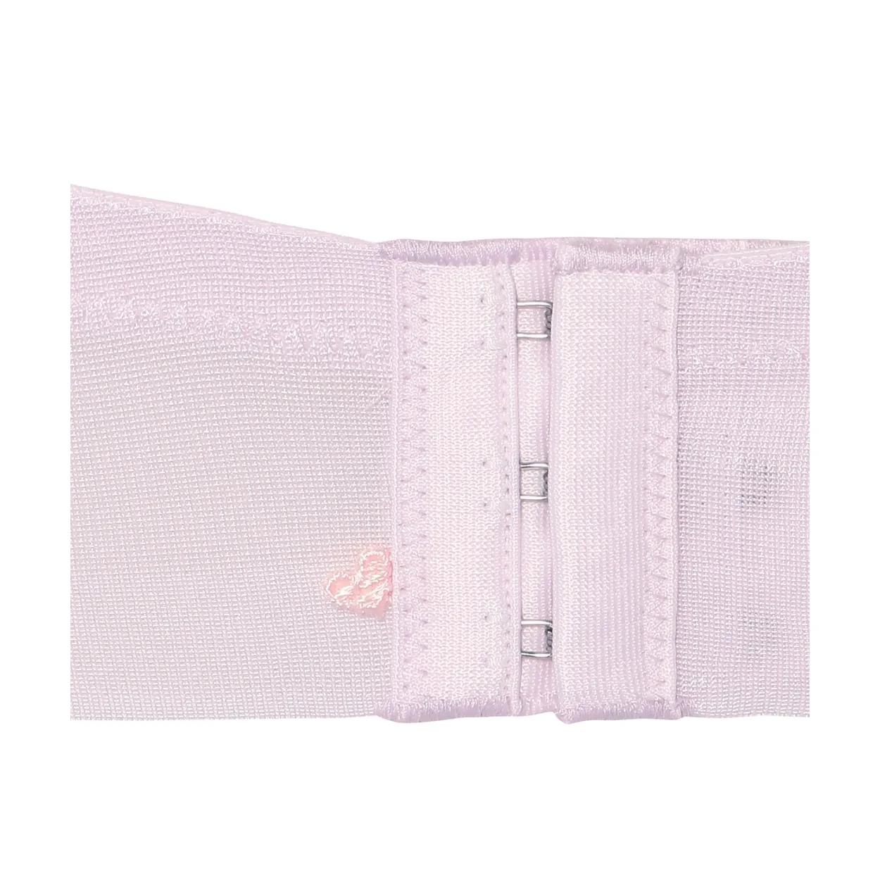チャーミングラマー(R)（ラージ） ブラ＆ショーツセット ラインアートステッチ【一部カラーSALE】, パープル, product image number 2