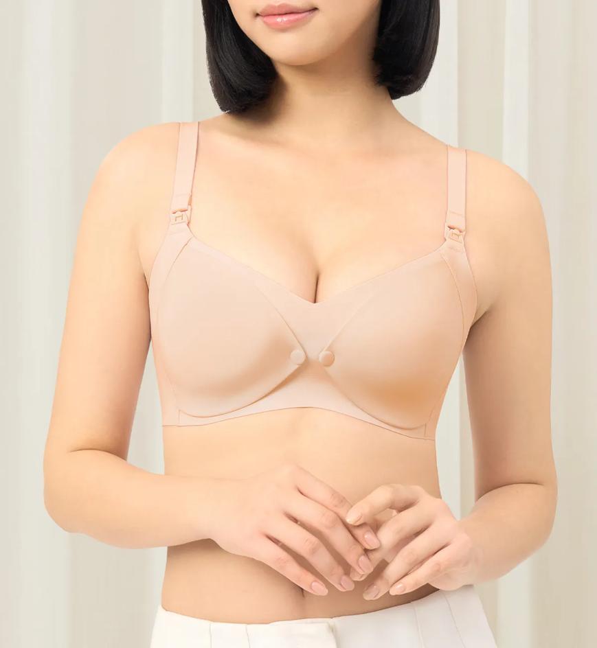 Triumph Natural Nursing bra 系列哺乳胸圍 - Nude beige - 無鋼圈胸圍