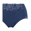 天使のブラ 魔法のハリ感636 はきこみ深めショーツ, ブルー, swatch