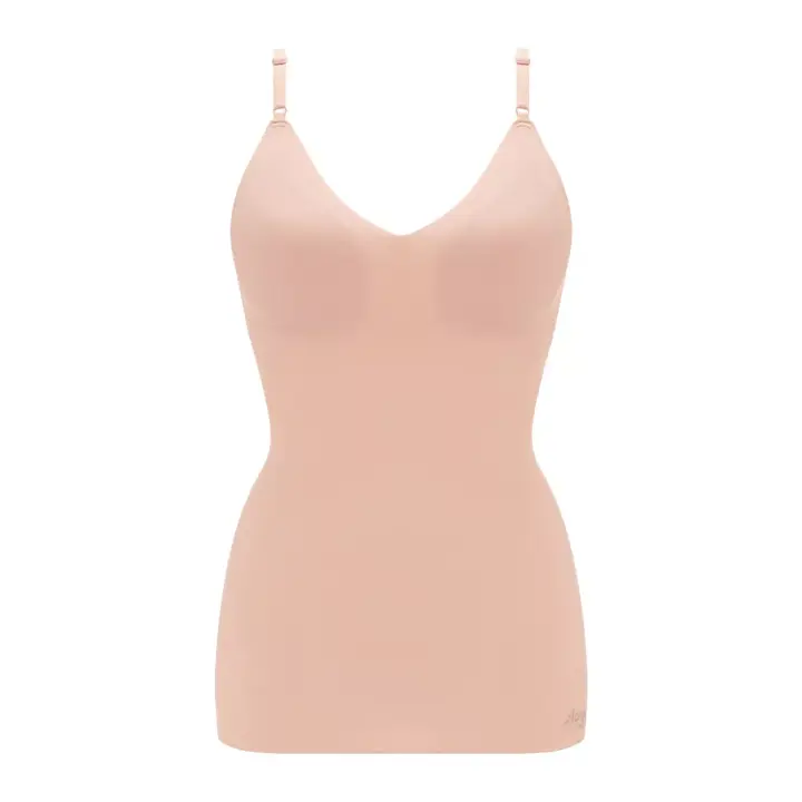 スロギー ゼロフィール(R) 綿混 キャミソール【一部カラーSALE】, ピンク, product image number 0