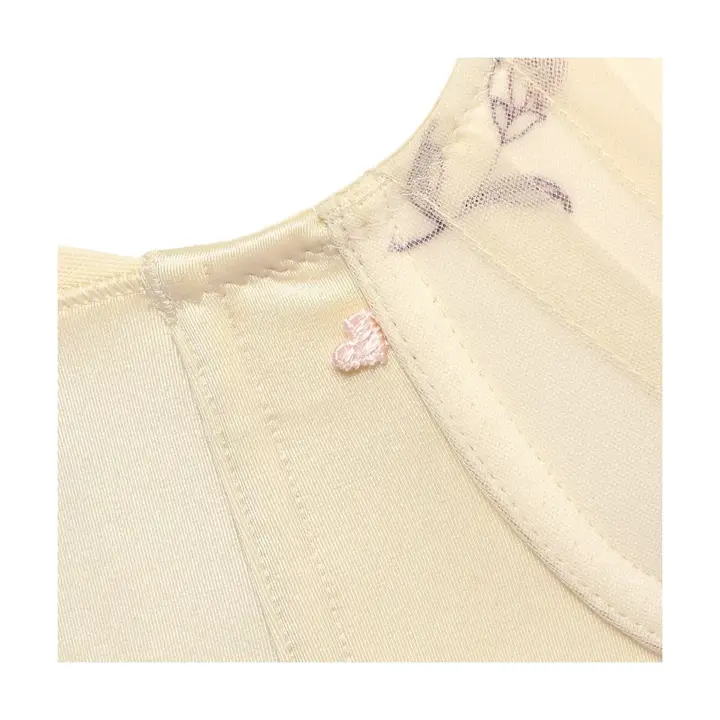 【SALE】夢みるブラ(R) ノンワイヤー スリムライン ノンワイヤーブラジャー ダンシングリリー, ベージュ, product image number 1