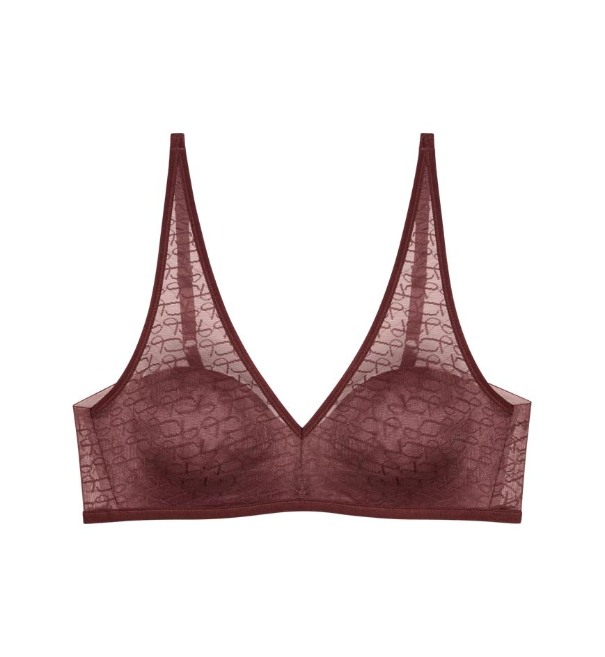 Triumph SIGNATURE SHEER WIREFREE BRA - Decadent chocolate - Padded
