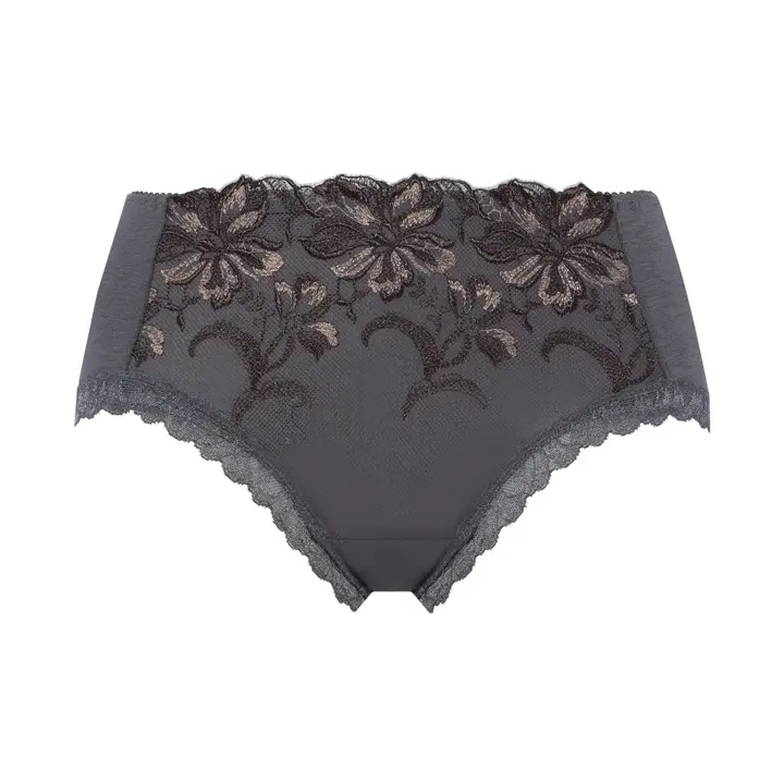 トリンプ プレミアム ゴールドレーベル4006 はきこみ深めショーツ【一部カラーSALE】, グレー, product image number 0