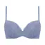 夢みるブラ ライト ブラジャー フローラルミスト, ブルー, product image number 0