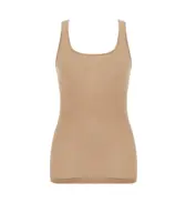 【SALE】薄くて軽い インナー5250 袖なしトップ, ベージュ, product image number 0