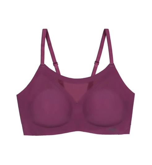 Triumph SLOGGI ZERO FEEL AIR BRALETTE - Wine - Non-wired Bra