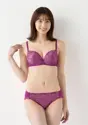 夢みるブラ ライト ブラ＆ショーツセット ドリームデイリリー
