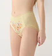 恋するブラ653 はきこみ深めショーツ, オレンジ, model image number 2