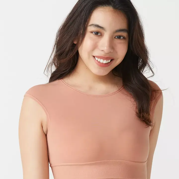 【SALE】スロギー ゴー オールラウンド クロップ トップ, オレンジ, model image number 0