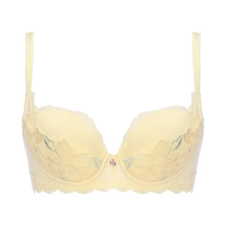 【SALE】フロラーレ バイ トリンプ118 ブラジャー(パッドなし), イエロー, product image number 0