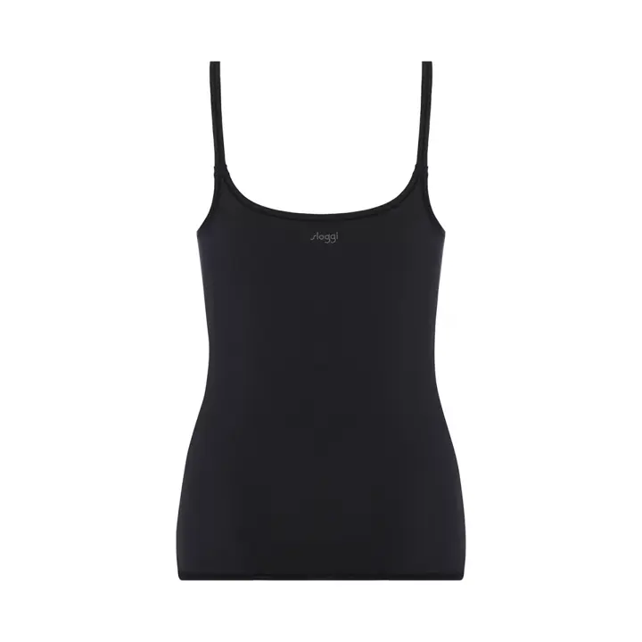 【SALE】スロギー ゴー オールラウンド スパゲティ トップ, ブラック, product image number 1
