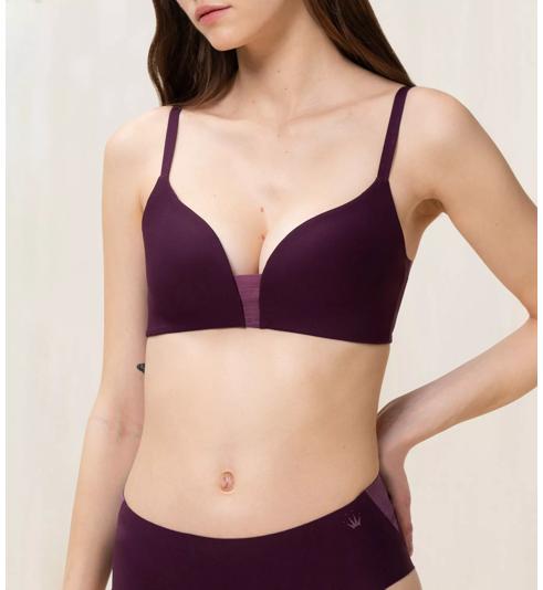 Triumph FLEX SMART PADDED BRA - Aubergine - Wirefree