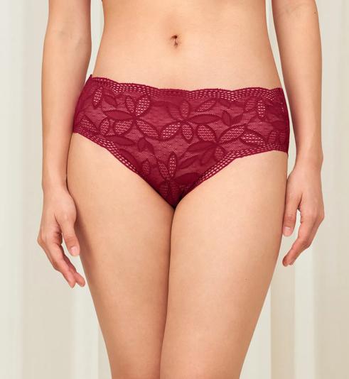 Triumph Aqua Jade One-piece seamless Hipster - Rosso masai - Hipster Panties