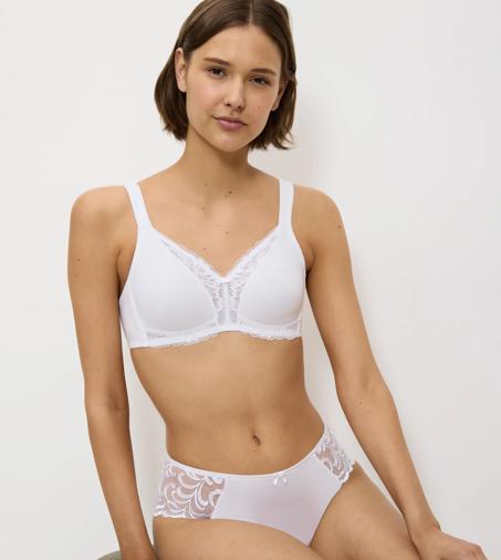 MODERN LACE+COTTON in WEISS