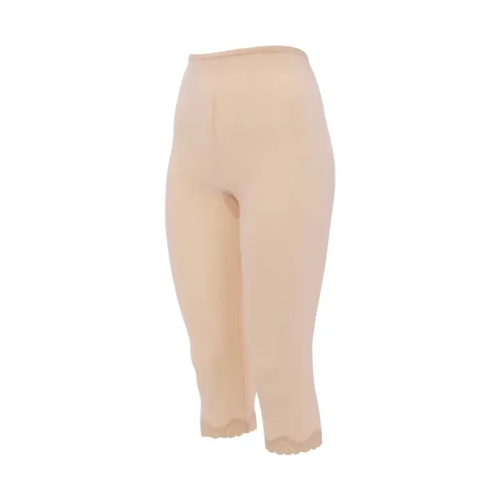 あったかカップ付きインナー5440 7分丈ボトム, ベージュ, product image number 2