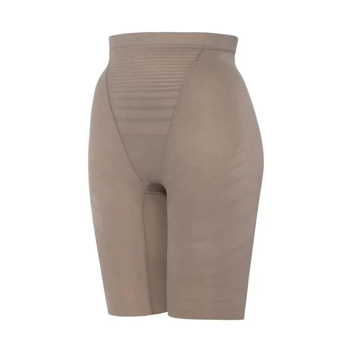 【WEB限定】ひきしめ美ラインシェイパー ロングガードル, ブラウン, product image number 2