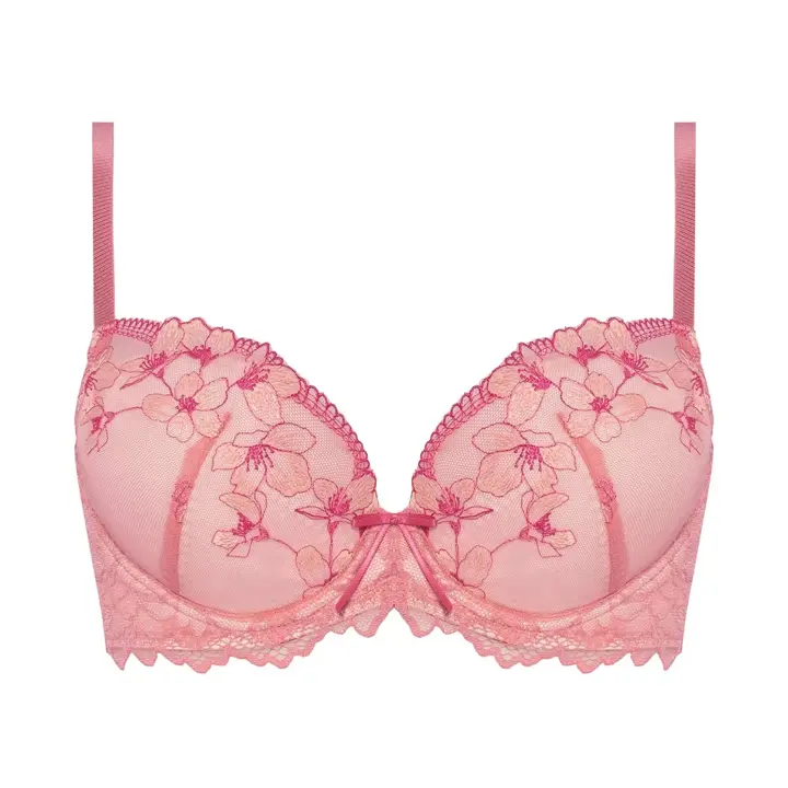 【WEB/アウトレット限定】Daily AMOSTYLE 脇高ブラ (イノセントフローラル), オレンジ, product image number 0