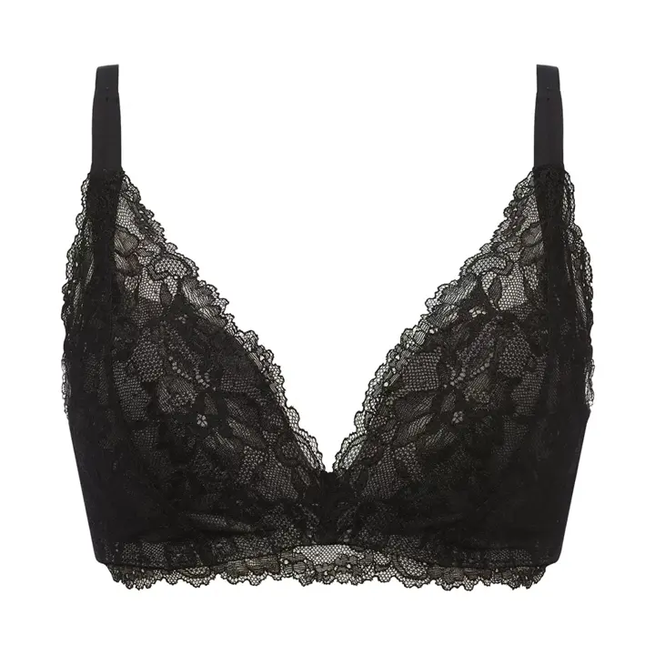 ソフなちゅブラ ノンワイヤー, ブラック, product image number 0