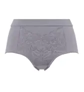 【SALE】ナイトブラ レーシィ5230 はきこみ深めショーツ, グレー, product image number 0