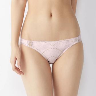 【SALE】レギュラーショーツ マイフラワー, ピンク, model image number 0