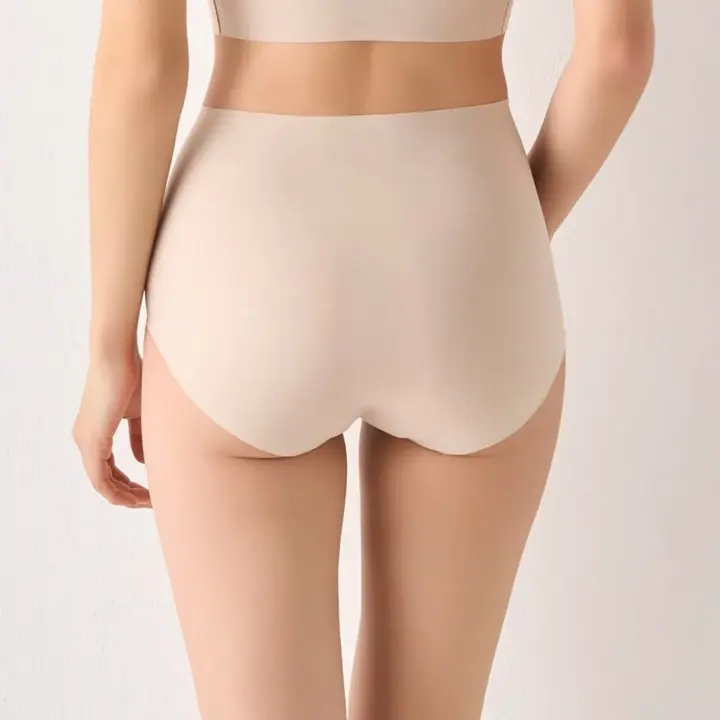 【WEB限定】綿混タイプ(スロギーG028)　マキシショーツ, ベージュ, model image number 2