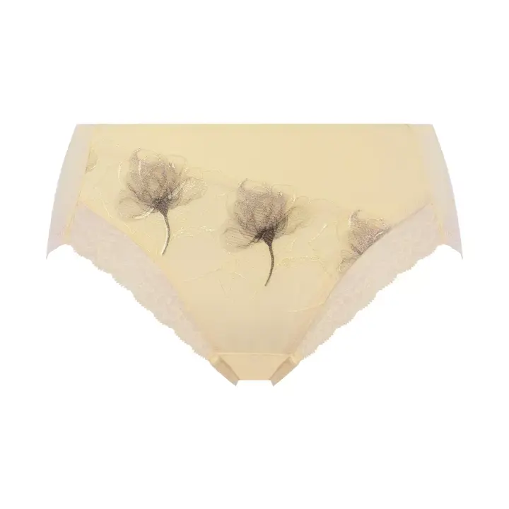 【SALE】フロラーレ バイ トリンプ120 はきこみ深めショーツ, イエロー, product image number 0