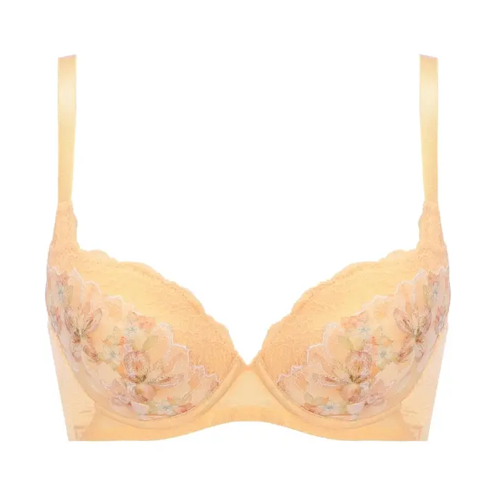 天使のブラ 魔法のハリ感636 ブラジャー, オレンジ, product image number 0