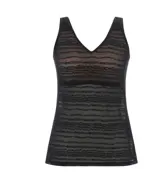 スロギー フリー オールラウンド レース カップ付きトップ ラージ, ブラック, product image number 0