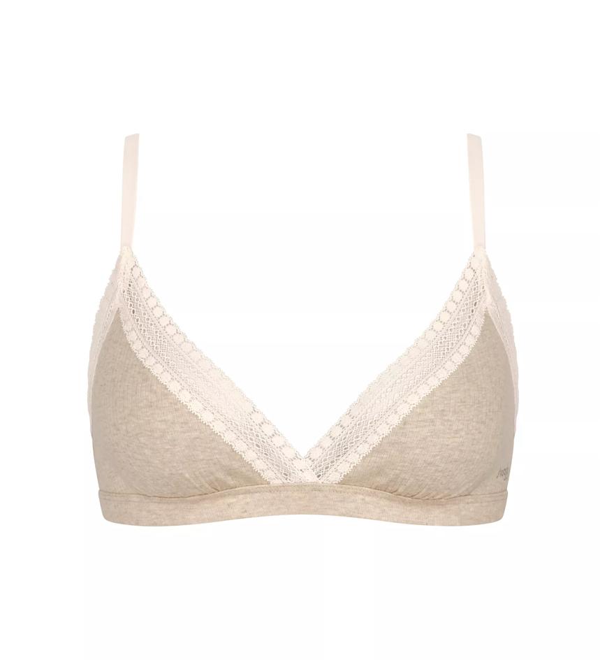 Sloggi SLOGGI GO RIBBED CONSIDERED BRALETTE - Grey combination - Bralette