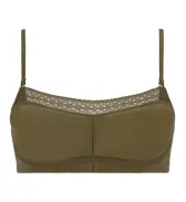 【SALE】エス バイ スロギー サブトル ノンワイヤーブラ, グリーン, product image number 0