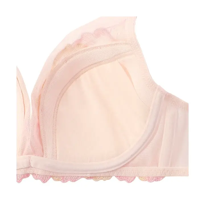 【SALE】DeepV ブラジャー(パッドなし) マーメイドシェル, ピンク, product image number 3