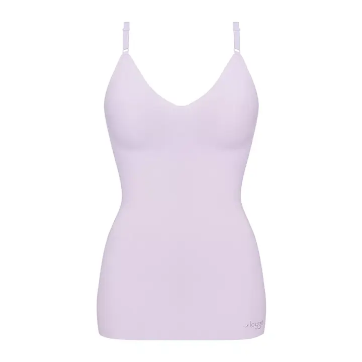 スロギー ゼロフィール(R) 綿混 キャミソール【一部カラーSALE】, パープル, product image number 0