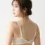 【SALE】チャーミングラマー スリムライン DeepV ブラジャー ハーバルガーデン, ホワイト, model image number 3