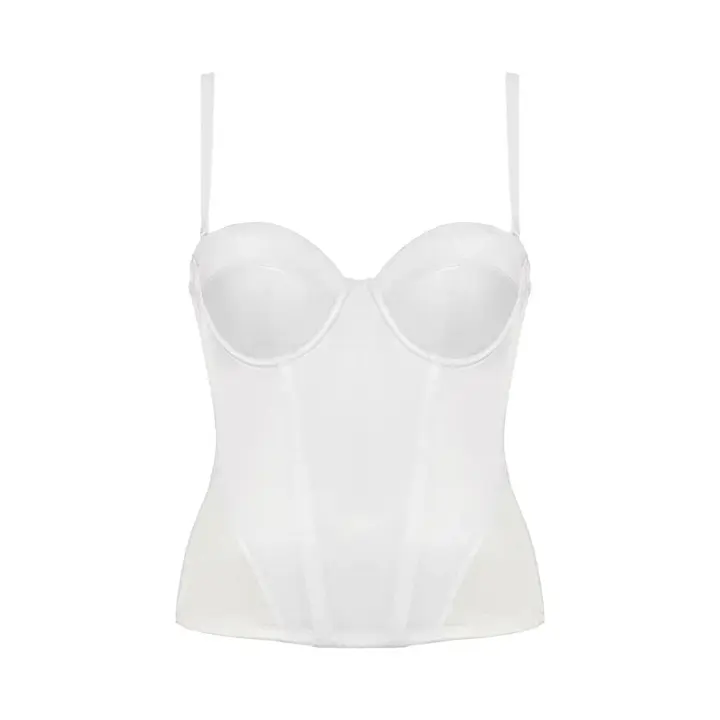 ボディシェイパー620 ビスチェ, ホワイト, product image number 0