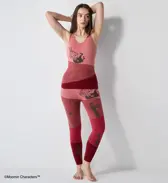 スロギーG073 ムーミン インナートップ, レッド, model image number 2