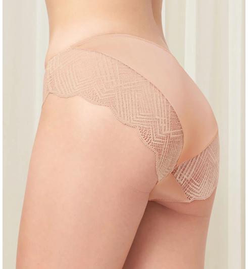 Triumph Aqua Shan High Leg Brief - Soft praline - Hipster Panties