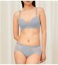Triumph Áo Lót Smooth Sensation Gọng Magic Wire Natural Mút Mỏng - Thân Thiện Môi Trường - Sky gray - Gọng