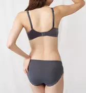 恋するブラ612 ブラジャー【一部カラーSALE】, グレー, model image number 2