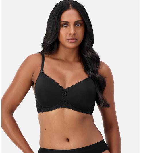 Triumph GORGEOUS MAMA LACE WIREFREE BRA - Black - Maternity