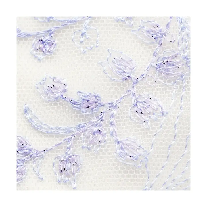 夢みるブラ ノンワイヤー ブラジャー レインボーリリー, ホワイト, product image number 6