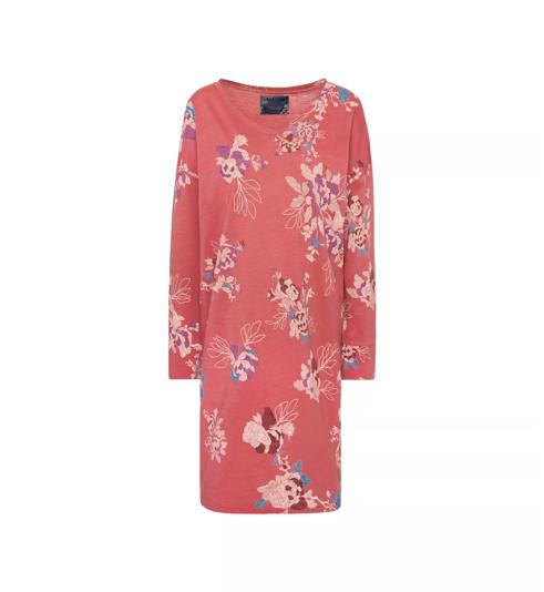 Triumph 長袖睡裙 - Pink - dark combination - 家居服