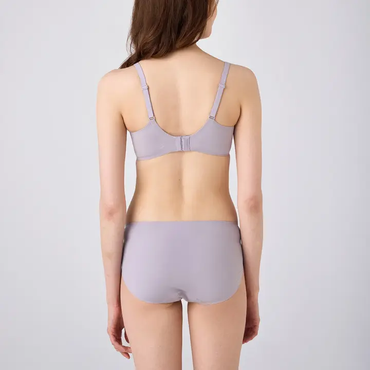 秘めわざ638 ブラジャー, パープル, model image number 3