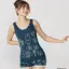 【SALE】スロギー ミッフィーコラボ あったか インナートップ, ブルー, model image number 1
