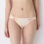 Daily AMOSTYLE 寄せブラ プチプラ ブラ＆ショーツセット クラシックフラワー, ホワイト, model image number 2