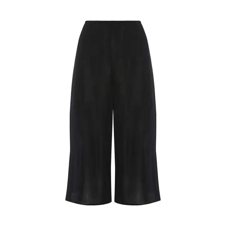 シンプルランジェリー5460 キュロットペチコート2, ブラック, product image number 0